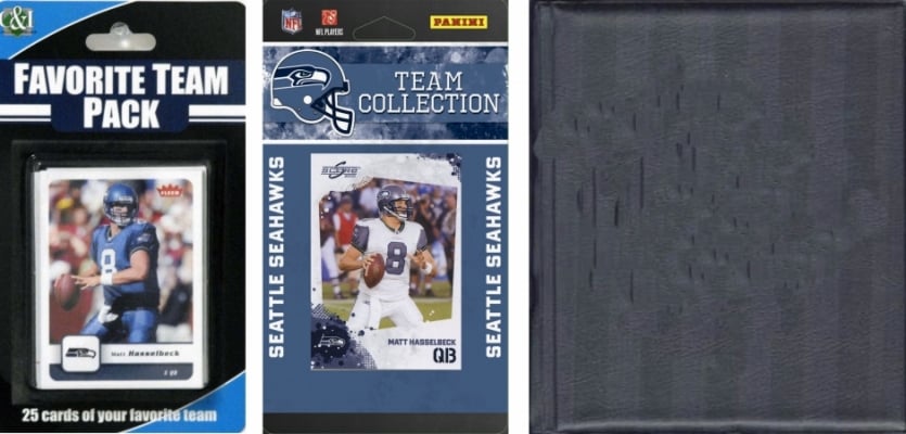 Picture of C & I Collectables 2010SEAHAWKSTSC NFL Seattle Seahawks Licensed 2010 Score Team Set and Favorite Player Trading Card Pack Plus Storage Album