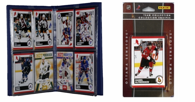 Picture of C & I Collectables 2010SENATORSTS NHL Ottawa Senators Licensed 2010 Score Team Set and Storage Album