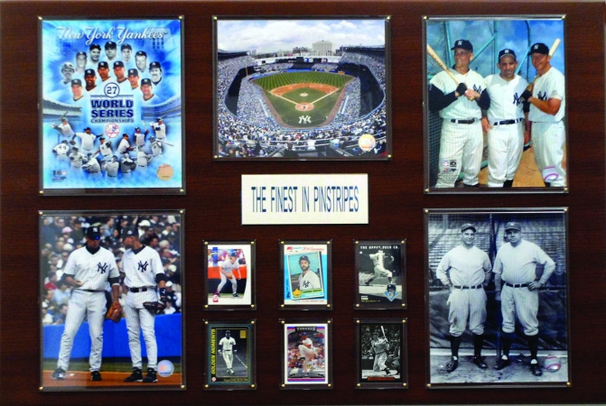 Picture of C & I Collectables 2436NYY MLB New York Yankees Greatest Stars Plaque