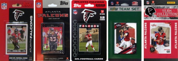 Picture of C & I Collectables FALCONS5TS NFL Atlanta Falcons 5 Different Licensed Trading Card Team Sets
