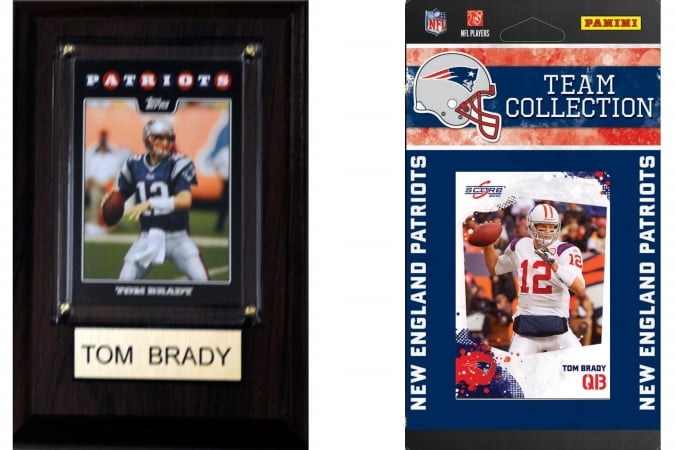 Picture of C & I Collectables PATRIOTSFP NFL New England Patriots Fan Pack