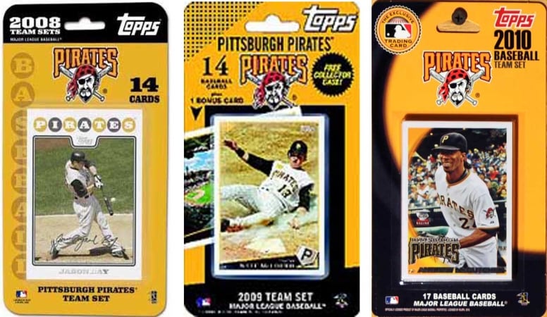 Picture of C & I Collectables PIRATES3TS MLB Pittsburgh Pirates 3 Different Licensed Trading Card Team Sets
