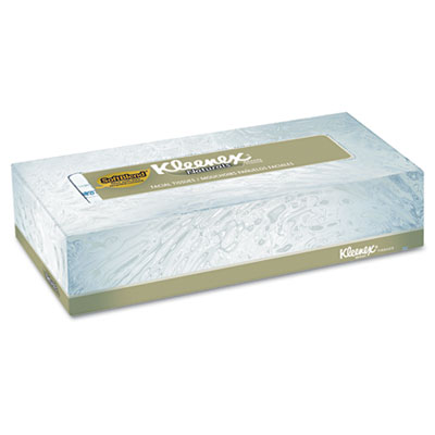 Picture of KIMBERLY-CLARK PROFESSIONAL KIM-21601 KLEENEX SOFTBLEND Facial Tissue- 2-Ply- White- 125-Box- 48 Boxes-Carton