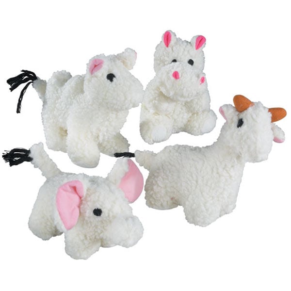 Picture of Pet Pals ZW263 12 Zanies Fleecy Friend Toy Elephant 7.5 In