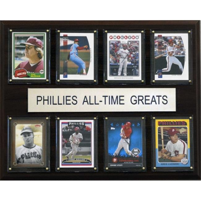 C & I Collectables 1215ATGPHILS MLB Philadelphia Phillies All-Time Greats Plaque