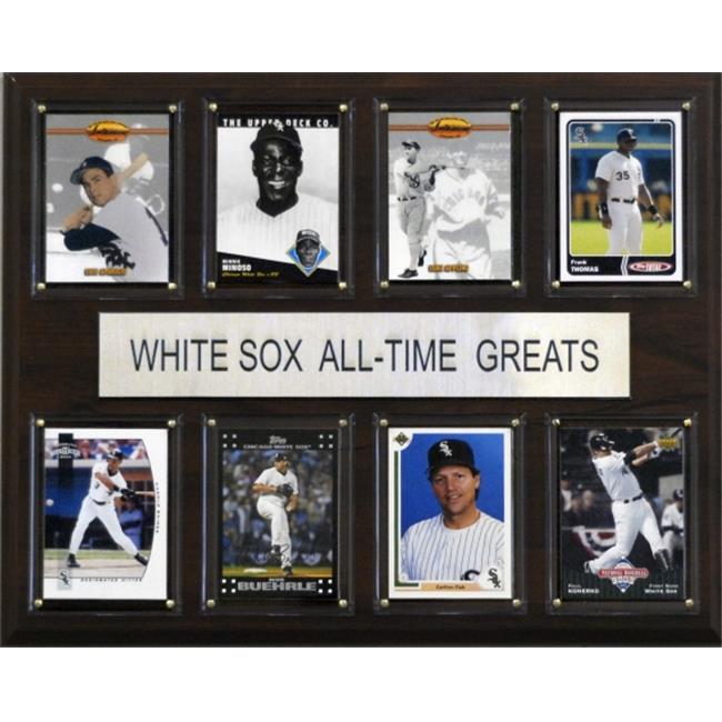 C & I Collectables 1215ATGWSOX MLB Chicago White Sox All-Time Greats Plaque