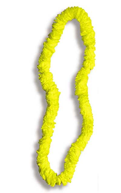 1.5 in. x 36 in. Soft-Twist Poly Leiswith Labeled Box - Yellow