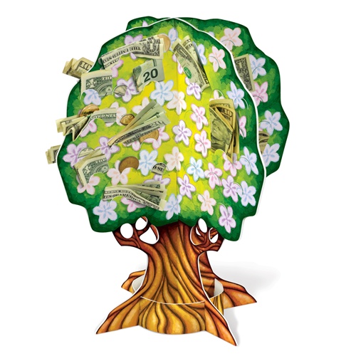 Picture of Beistle 57341 3-D Baby Shower Money Tree Pack of 12