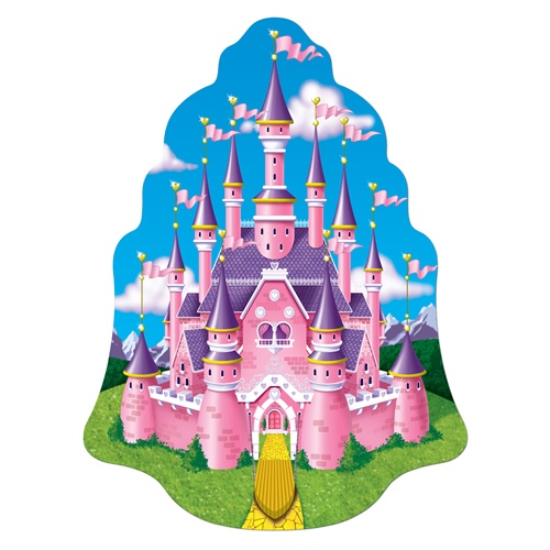 Picture of Beistle 57456 Princess Castle Wall Plaque Pack of 12