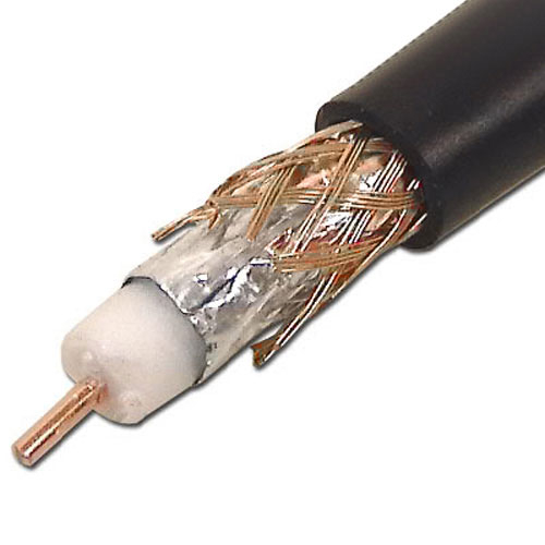 Picture of CMPLE 1002-N RG6 Cable- Standard Shield- Black 1000 Feet