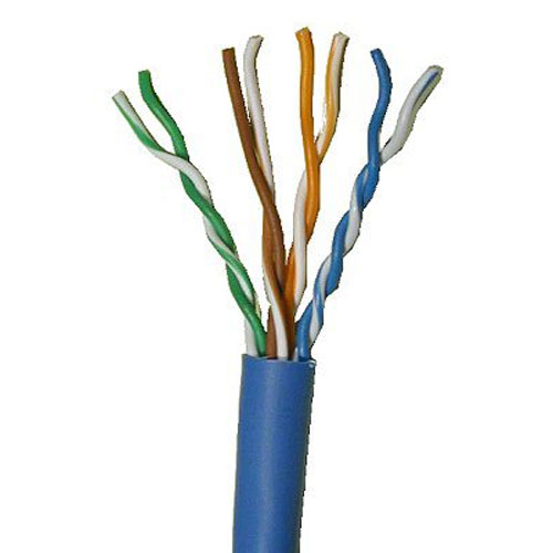 Picture of CMPLE 1010-N CAT5E BULK ETHERNET LAN NETWORK CABLE- 1000 FT Blue