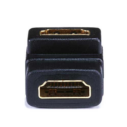 Picture of CMPLE 110-N HDMI to HDMI Coupler Female- 90 Degree Gold Plated