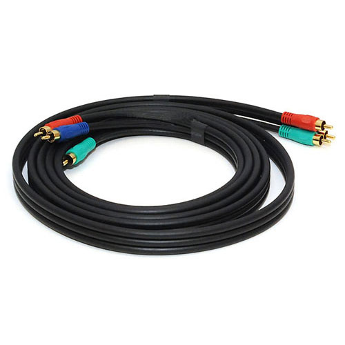 Picture of CMPLE 319-N Component Video Cable 3-RCA Gold HDTV RGB YPbPr -12 FT
