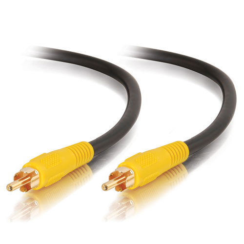 Picture of CMPLE 340-N 1-RCA Composite Video- Subwoofer- Digital Coax- S-PDIF Patch Cable -12ft