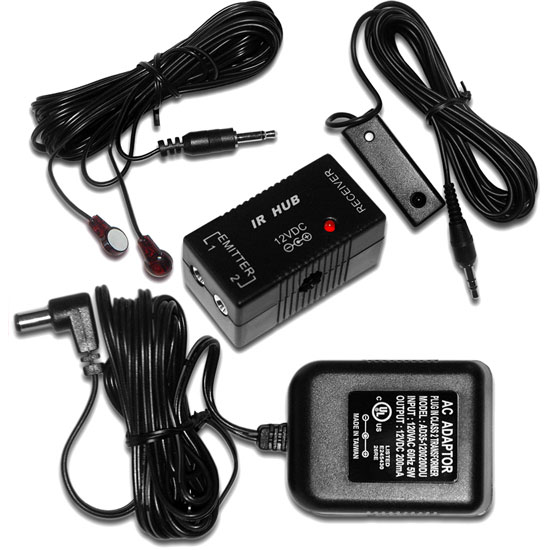 Picture of CMPLE 1216-N Small IR Infrared Repeater Kit System IR Emitters Extender
