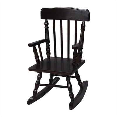 Picture of Giftmark 3100E Colonial Children&apos;s Rocking Chair Espresso