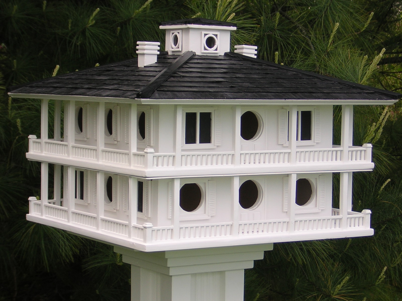 Picture of Home Bazaar HB-2048L Clubhouse Birdhouse For Purple Martins - Signature Series