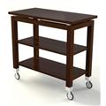 Geneva 79986 3-Shelf Open Service Cart with Chippendale Leg Geneva 79986 3-Shelf Open Service Cart with Chippendale Leg