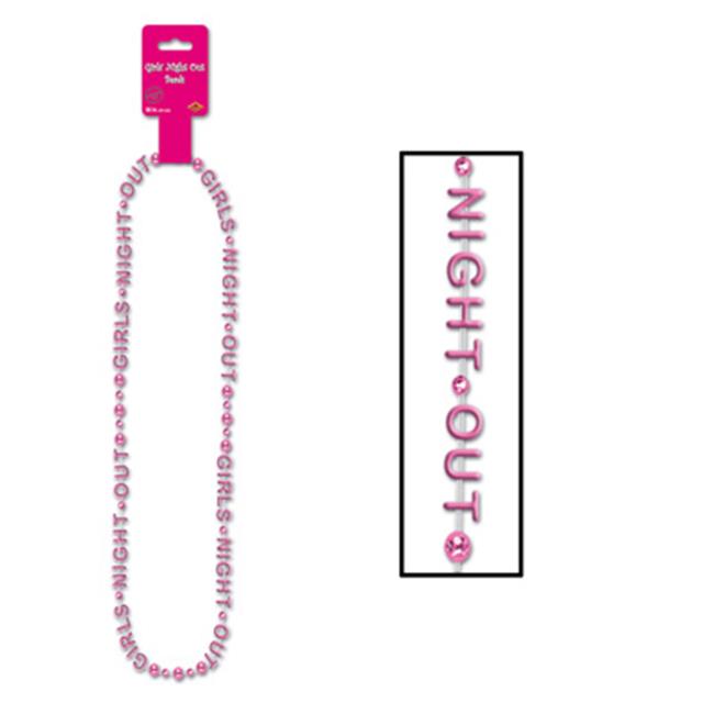 Beistle 57266 Girls ft. Night Out Beads-of-Expression Pack of 12