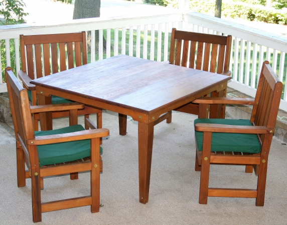 47 in. Cedar Get-Together Dining Set