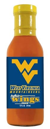 Picture of Hot Sauce Harrys 1725 WEST VIRGINIA Mountaineers Buffalo Wings Sauce - 12oz