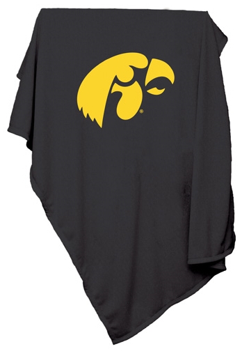 Picture of Logo Brands 155-74 Iowa Sweatshirt Blanket
