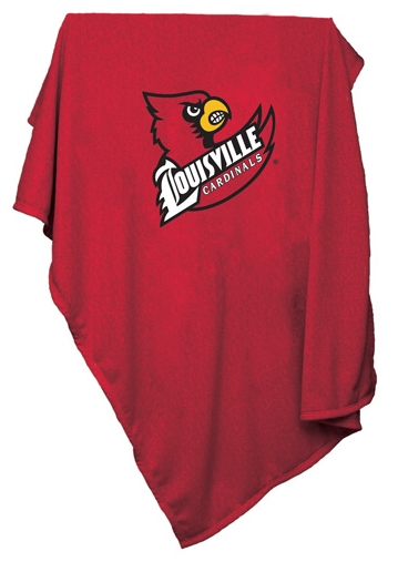 Picture of Logo Brands 161-74 Louisville Sweatshirt Blanket