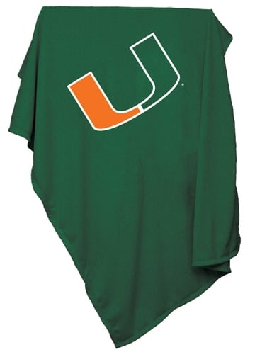Picture of Logo Brands 169-74 Miami Sweatshirt Blanket