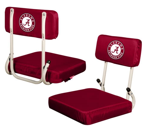 Picture of Logo Brands 102-94 Alabama Hard Back Stadium Seat