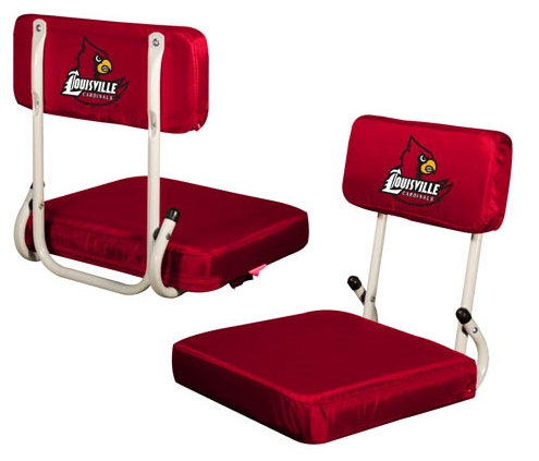 Picture of Logo Brands 161-94 Louisville Hard Back Stadium Seat