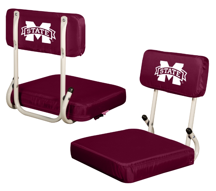 Picture of Logo Brands 177-94 Mississippi State Hard Back Stadium Seat