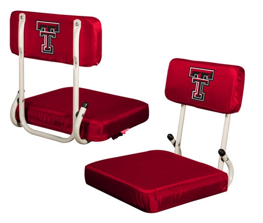 Picture of Logo Brands 220-94 Texas Tech Hard Back Stadium Seat