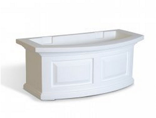 4829W Nantucket 2 ft. Window Box - White