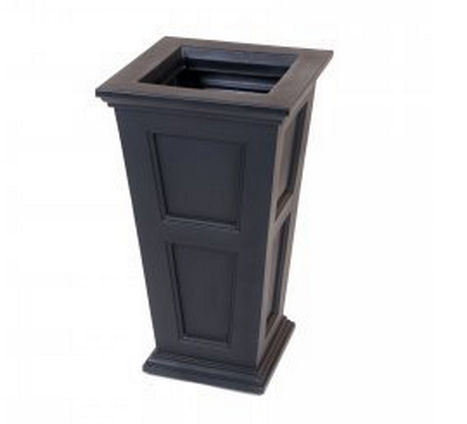 5829-B Fairfield Tall Planter - Black