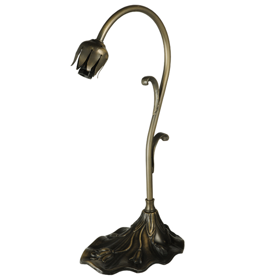 14556 14.25 in. H Lily Gooseneck Table Base