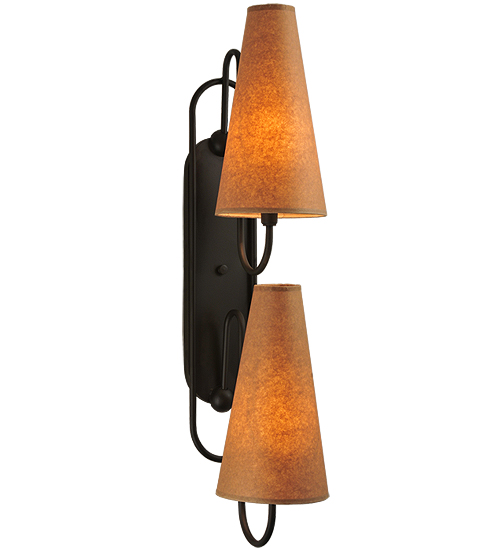 114678 5 in. W 2-Light Wall Sconce