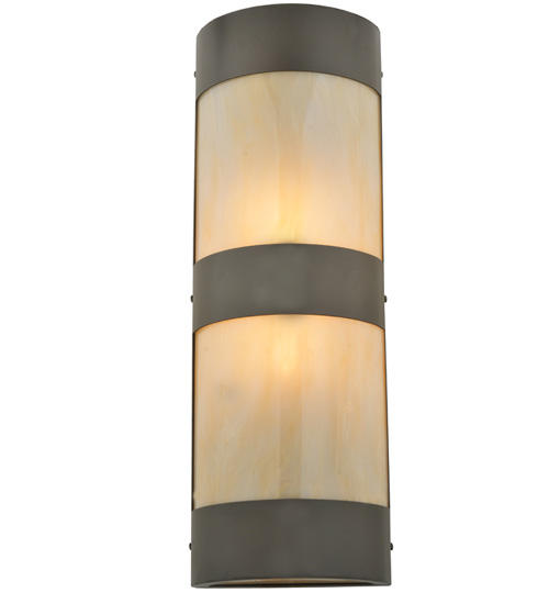 116784 8.25 in. W Cilindro Old World Wall Sconce