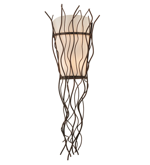 118544 12.25 in. W Rama Noodle Wall Sconce