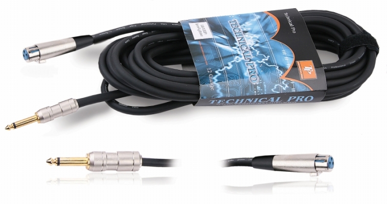 cqx186 .25 in. to XLR Audio Cables -  Technical Pro