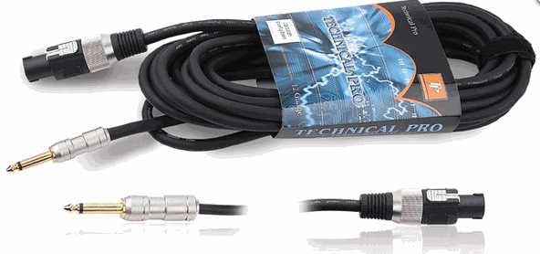 cqxf1615 .25 in. to XLR Female Audio Cables -  Technical Pro
