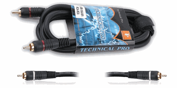 crr183 RCA to RCA Audio Cables -  Technical Pro