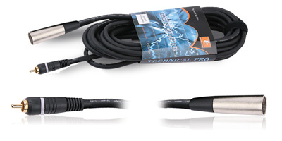 crx186 RCA to XLR Audio Cables -  Technical Pro