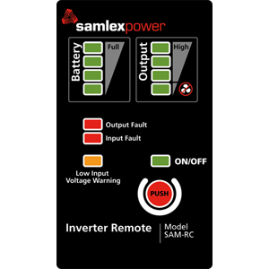 Picture of All Power Supply SAM-RC Remote Control for Samlex SAM Inverters