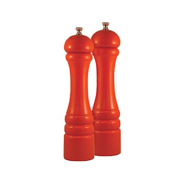 Picture of Chef Specialties 10902 10 in. Butternut Orange Mill and Salt Mill Set