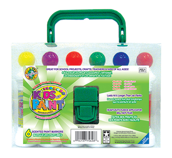 Picture of Crafty Dab- A Div. Of C J Venne Ll CV-75626 Crafty Dab Paint 6 Pk with Carrying Case