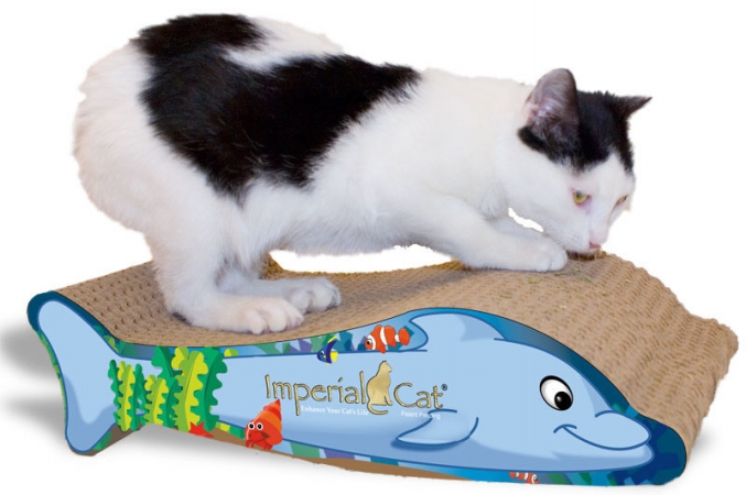 Picture of Imperial Cat 01042 Flip the Dolphin Cat Scratcher