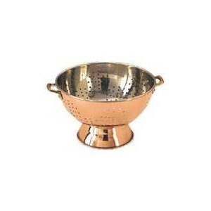Picture of Old Dutch International 769 9 in. Decor Copper Footed Colander-Centerpiece