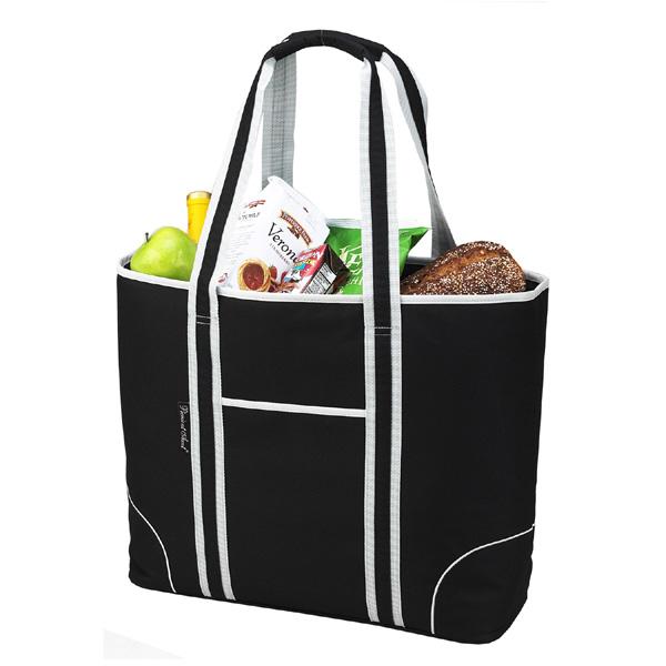 Picture of Picnic at Ascot 421-BLK Large Cooler Tote - Black