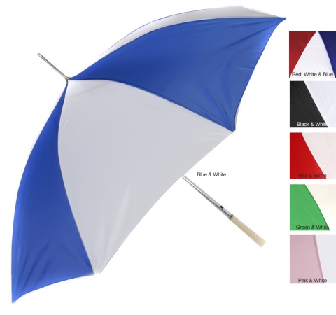 Picture of RainWorthy 48 inch Automatic Umbrella (Case of 24) - Red/ White - 065-G24R