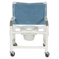 MJM International 126-4-NB Shower- Commode Chair MJM International 126-4-NB Shower- Commode Chair